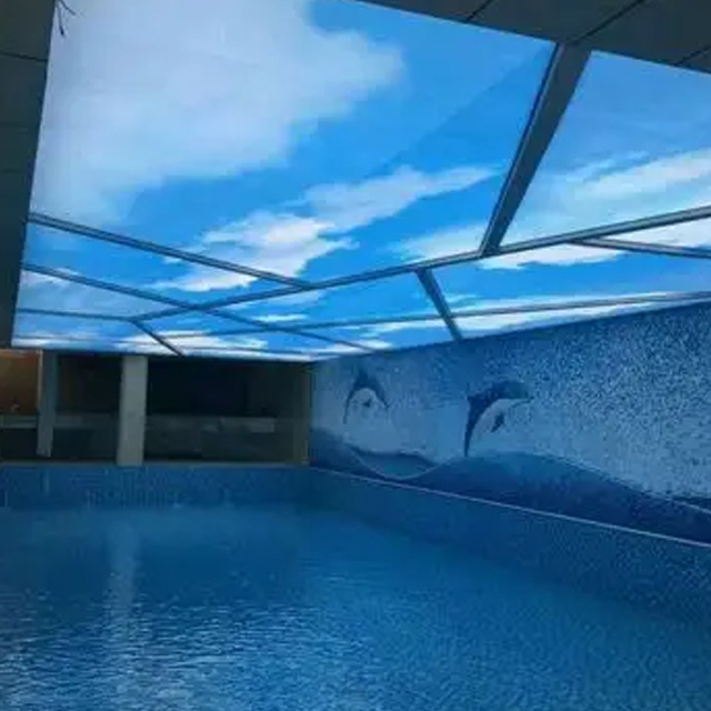 成都无缝软膜灯箱 一体热熔膜精致无缝